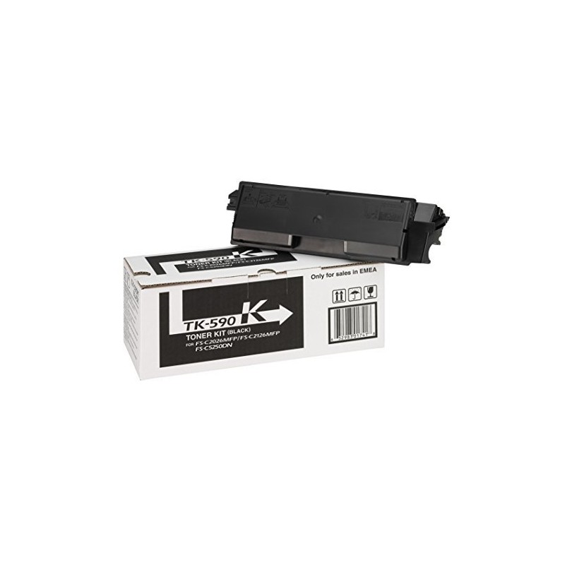 Kyocera Original TK-590K Toner schwarz (1T02KV0NL0)