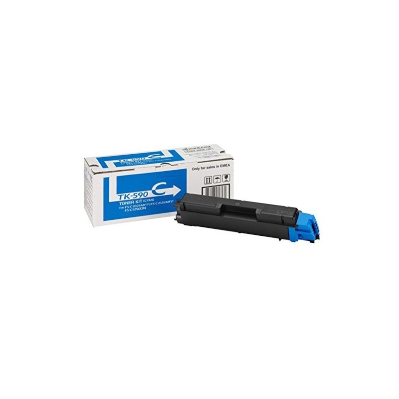 Kyocera Original TK-590C Toner cyan (1T02KVCNL0)