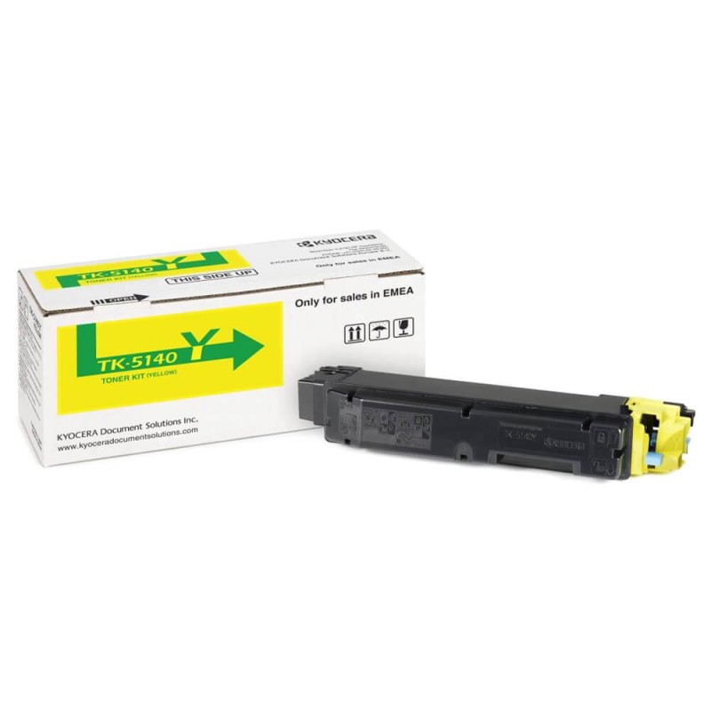 Kyocera Original TK-5140Y Toner Giallo (1T02NRANL0)