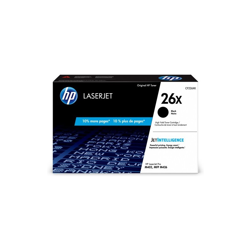 HP Original CF226X / 26X Toner Nero