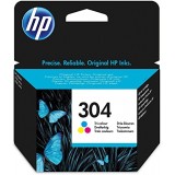 HP Original N9K05AE / 304 Cartuccia d’inchiostro Ciano/Magenta/Giallo
