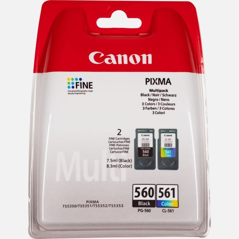 Original Canon 3713C006 / PG560CL561 Cartuccia d’inchiostro Multipack