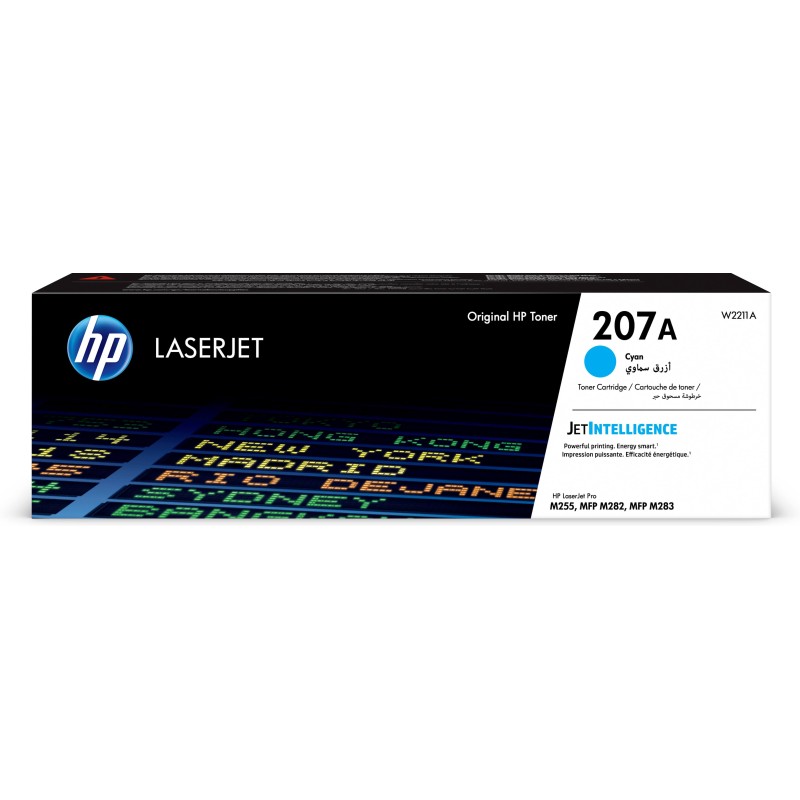 HP Original W2211A / 207A Toner Ciano