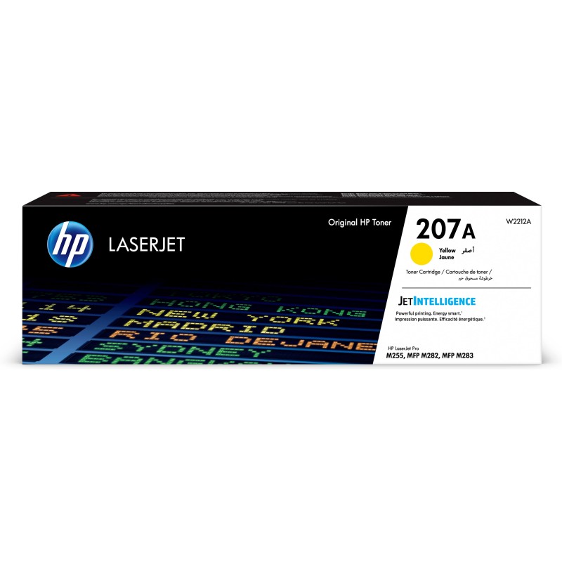 HP Original W2212A / 207A Toner Giallo