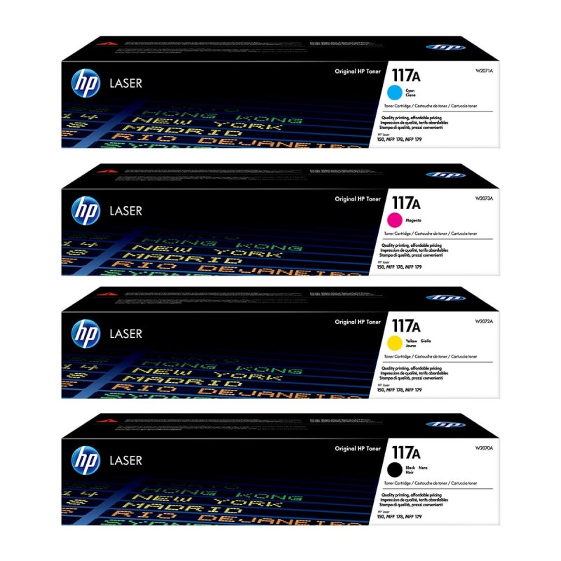 HP ORIGINAL 117A TONER Multipack CMYK