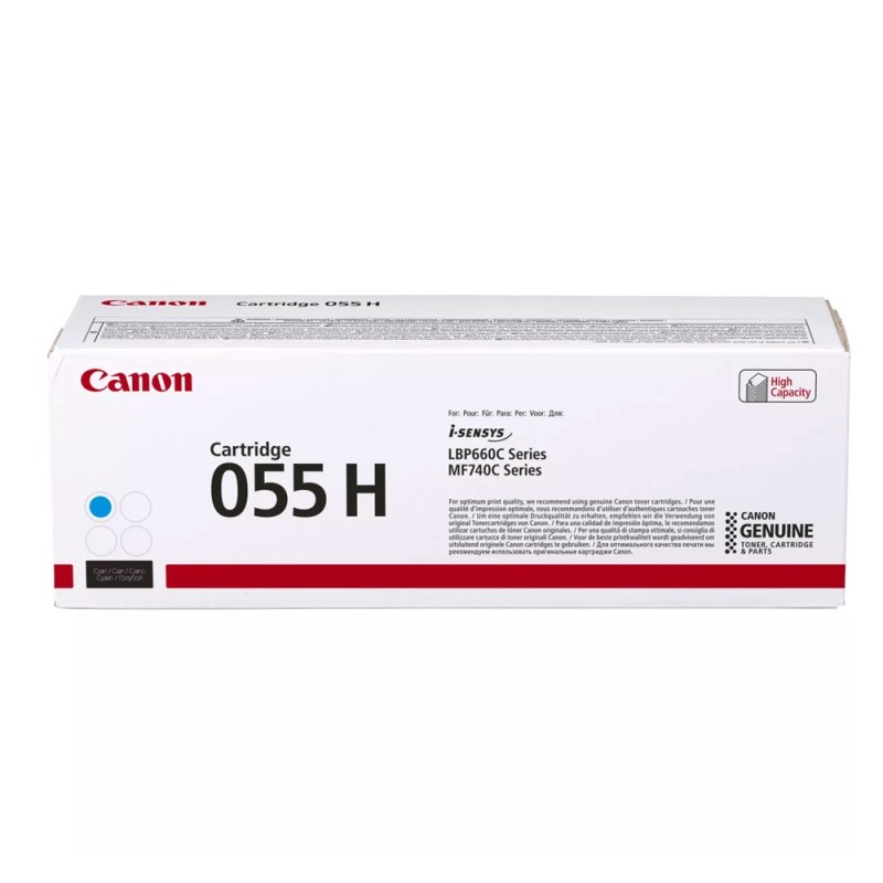 Canon Original 055H (3019C002) Toner Ciano