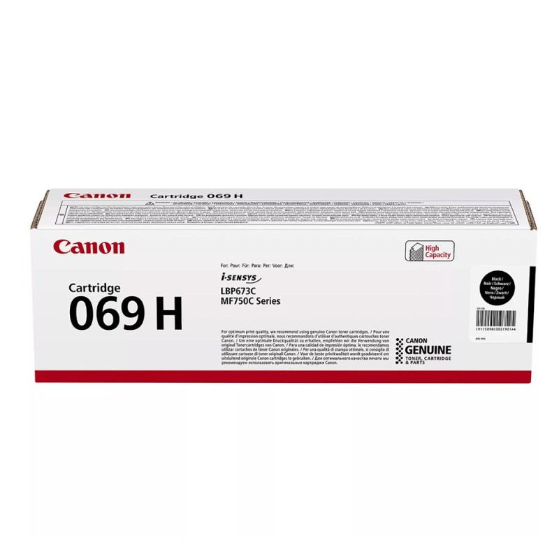 Canon Original 069H (5098C002) Toner Nero