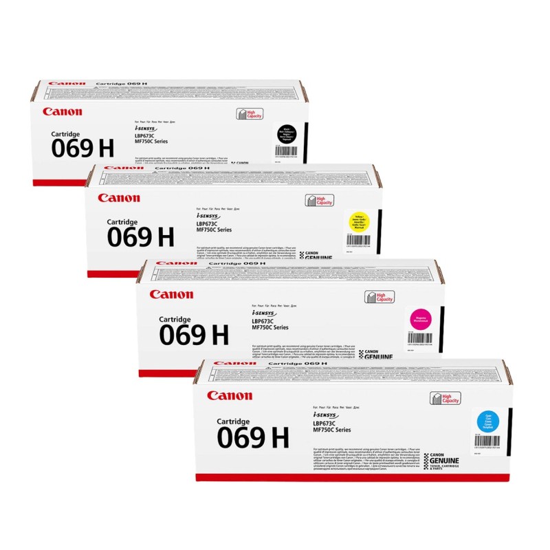 Canon Original 069H Toner Multipack (CMYK)