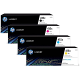 HP Original 415X Toner - 3 pezzi Multipack (W2031X, W2033X, W2032X, W2030X)