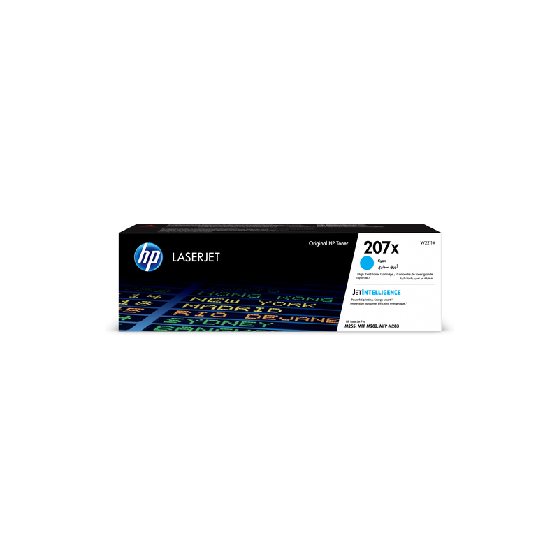 HP Original W2211X / 207X Toner Ciano