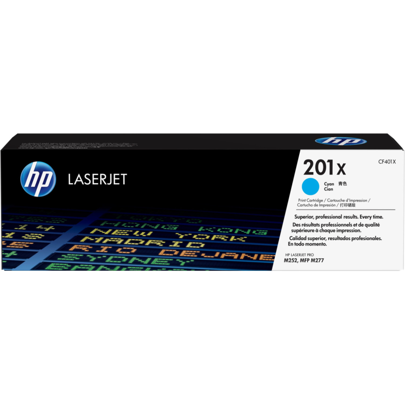 HP Original CF401X / 201X Toner Ciano
