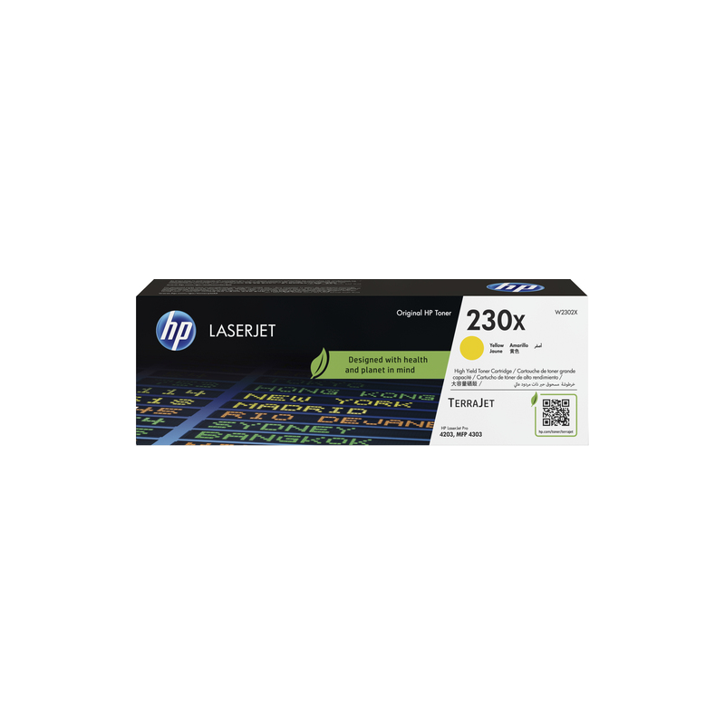 HP Original W2302X / 230X Toner Giallo