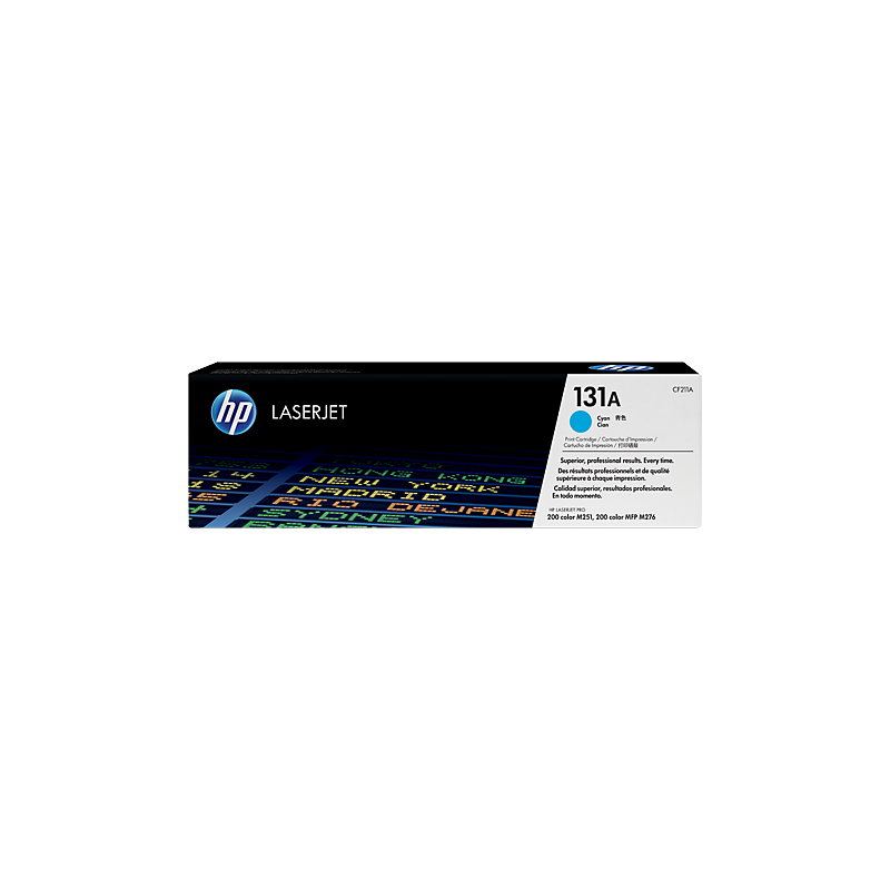 HP Original CF211A / 131A Toner Ciano