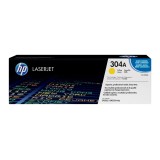 HP Original CC532A / 304A Toner Giallo
