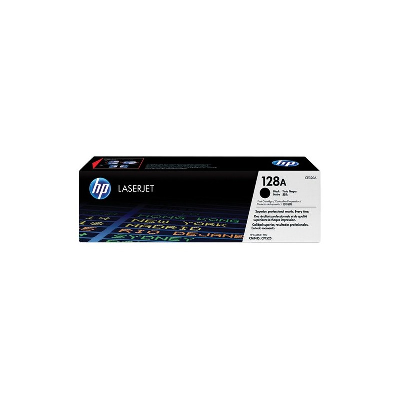HP Original CE320A / 128A Toner Nero