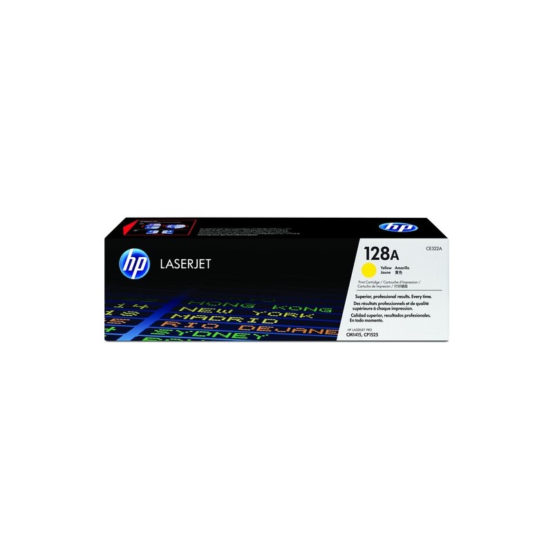 HP Original CE322A / 128A Toner Giallo