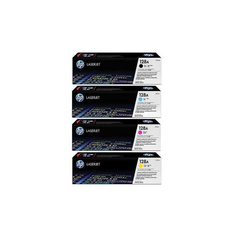 HP Original CE320A-CE323A 128A Toner Multipack
