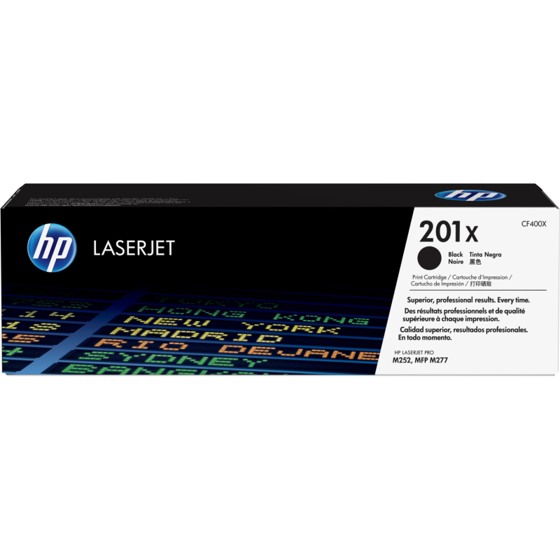 HP Original 201X (CF400XD) Toner Nero Confezione doppia
