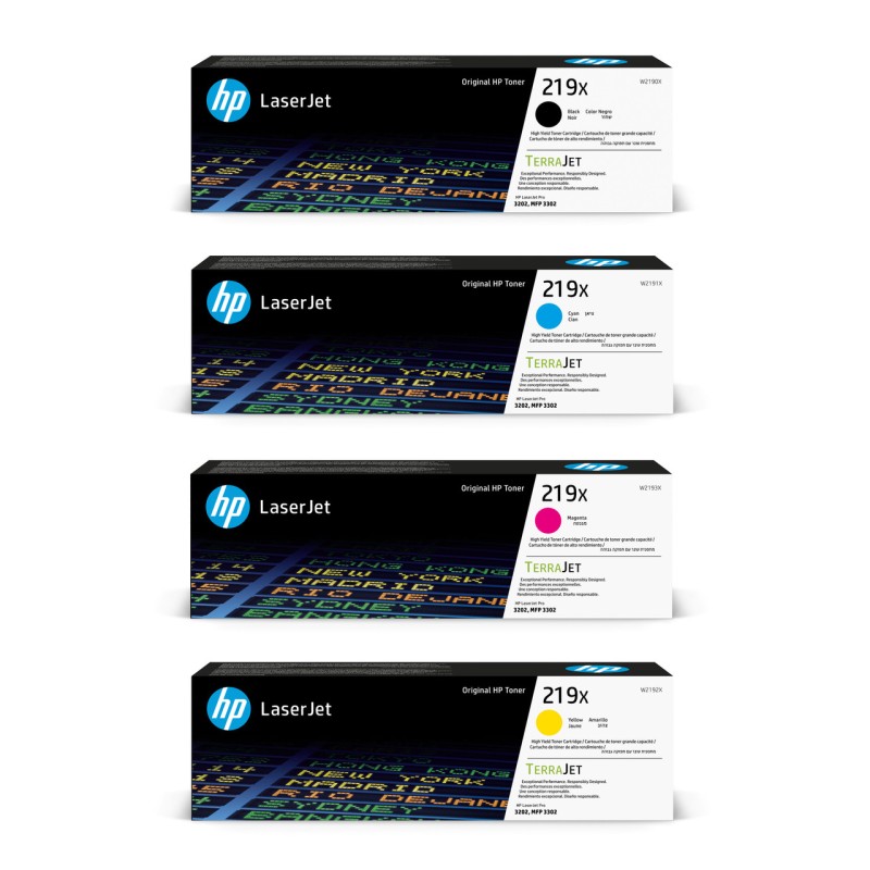 HP Original 219X Toner Multipack (CMYK)