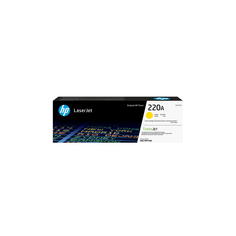 HP Original 220A (W2202A) Toner Giallo