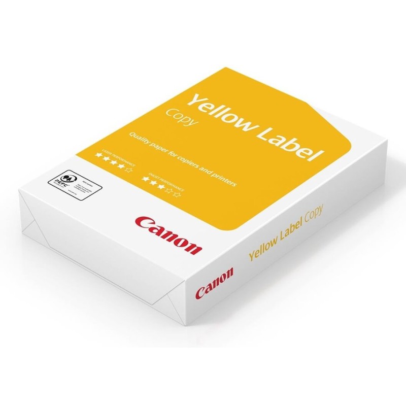 Carta per fotocopie Canon Yellow Label Print A3, bianca, 80 g/m² (80823B80B)