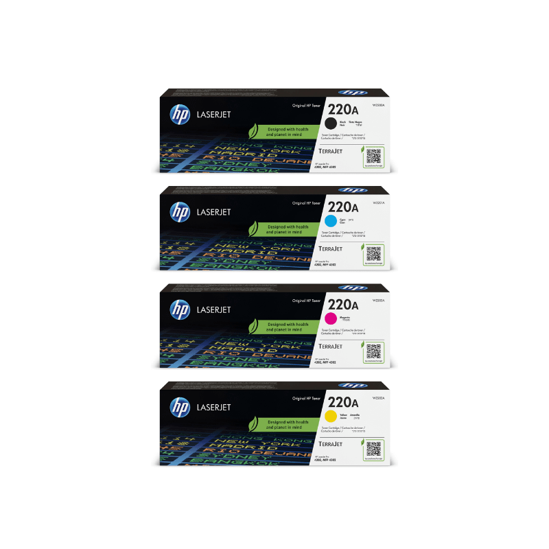 HP Original 220A Toner Multipack (CMYK)