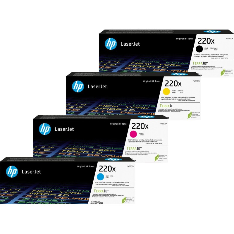 HP Original 220X Toner Multipack (CMYK)