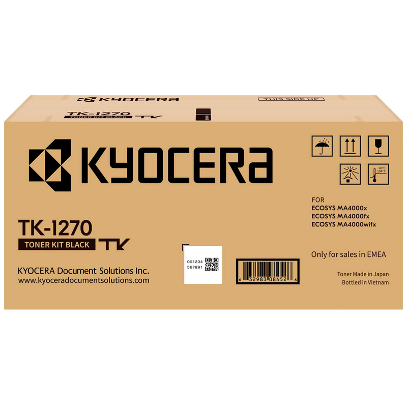 Kyocera Original TK-1270  Toner Nero (1T0C140NL0)