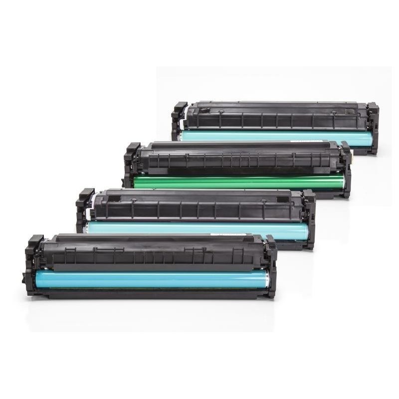 Compatible HP 201X Toner Multipack (Ciano, Magenta, Giallo, Nero)