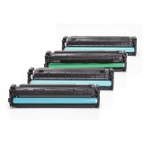 Compatible HP 201X Toner Multipack (Ciano, Magenta, Giallo, Nero)