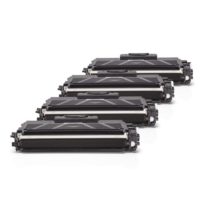 Alternativ zu Brother TN-2220 Toner Schwarz Spar-Set (4 Stück)